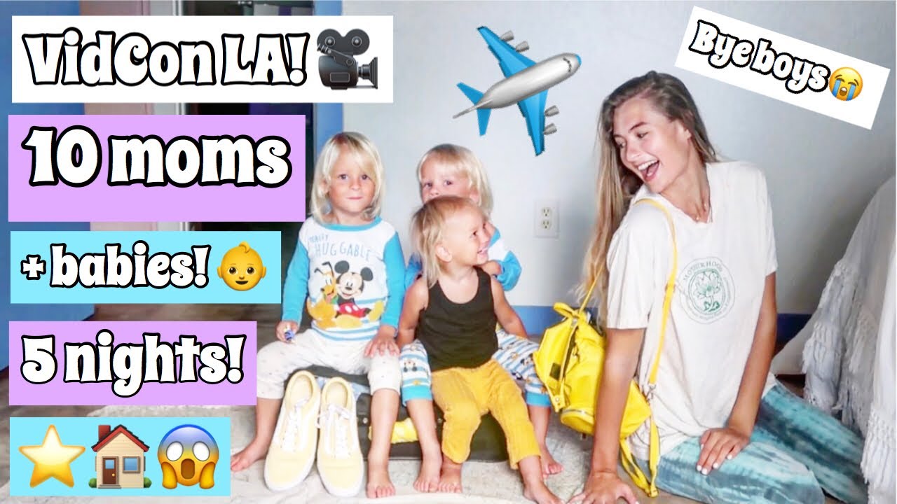 Leaving On A Girls Trip With 10 TEEN Mom YouTube Friends!