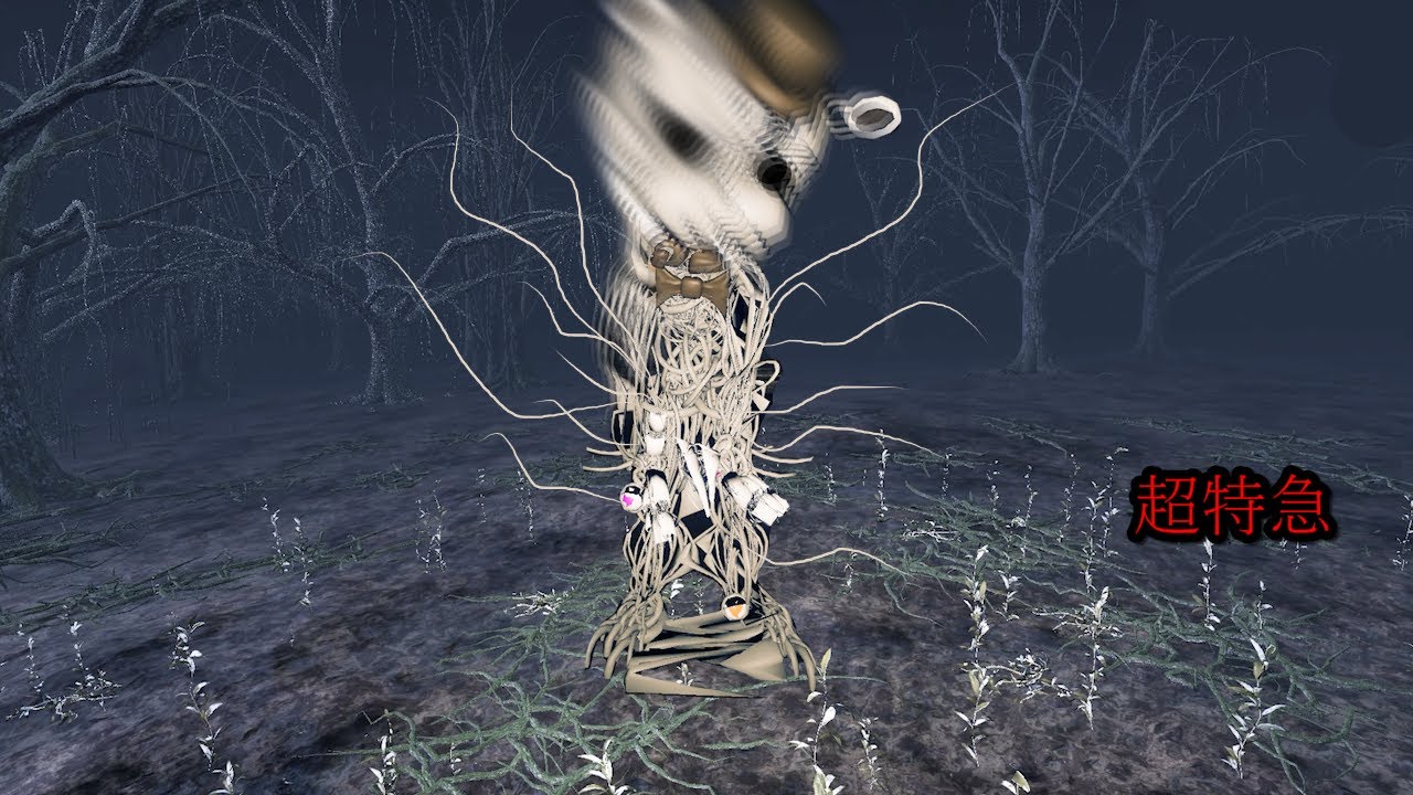 何？この生物『コードだらけの殺人生命体』が超特急で襲ってくるホラーゲーム（絶叫あり）【新・Slendy Freddy】