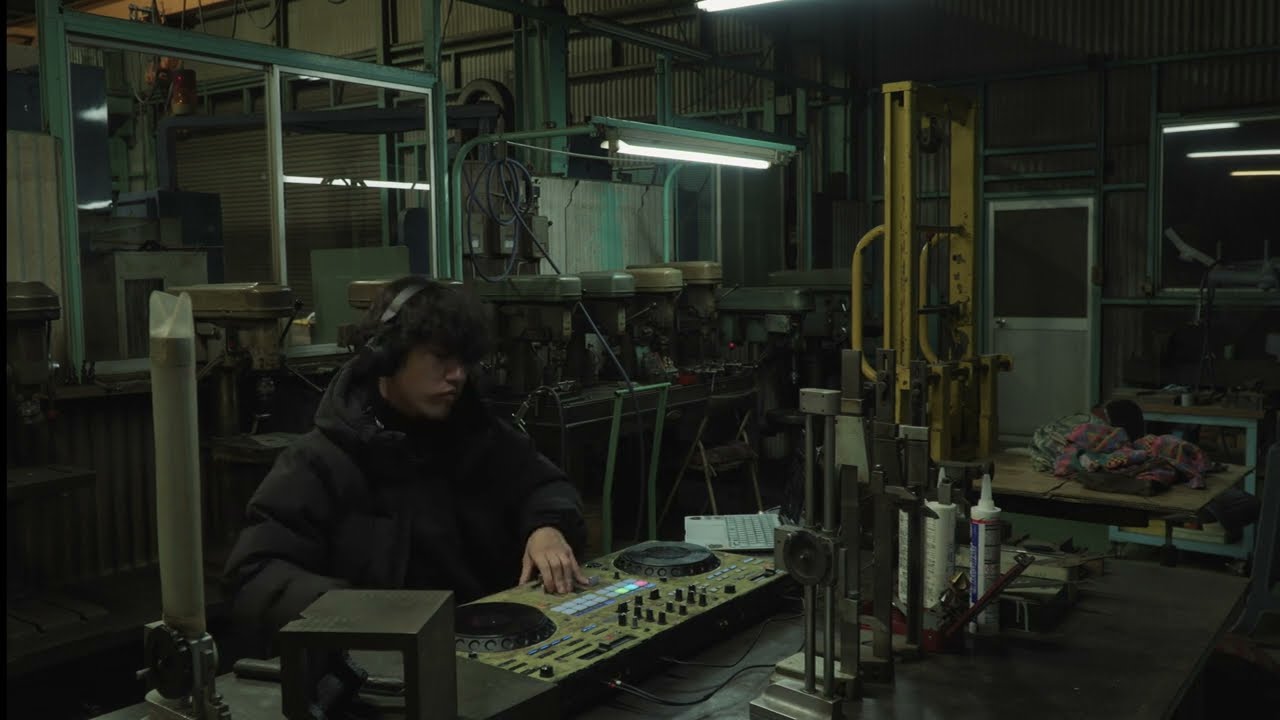 Japanese HIPHOP DJ SET in Watanabe Manufacturing Co., Ltd. / DJ RAMIEL