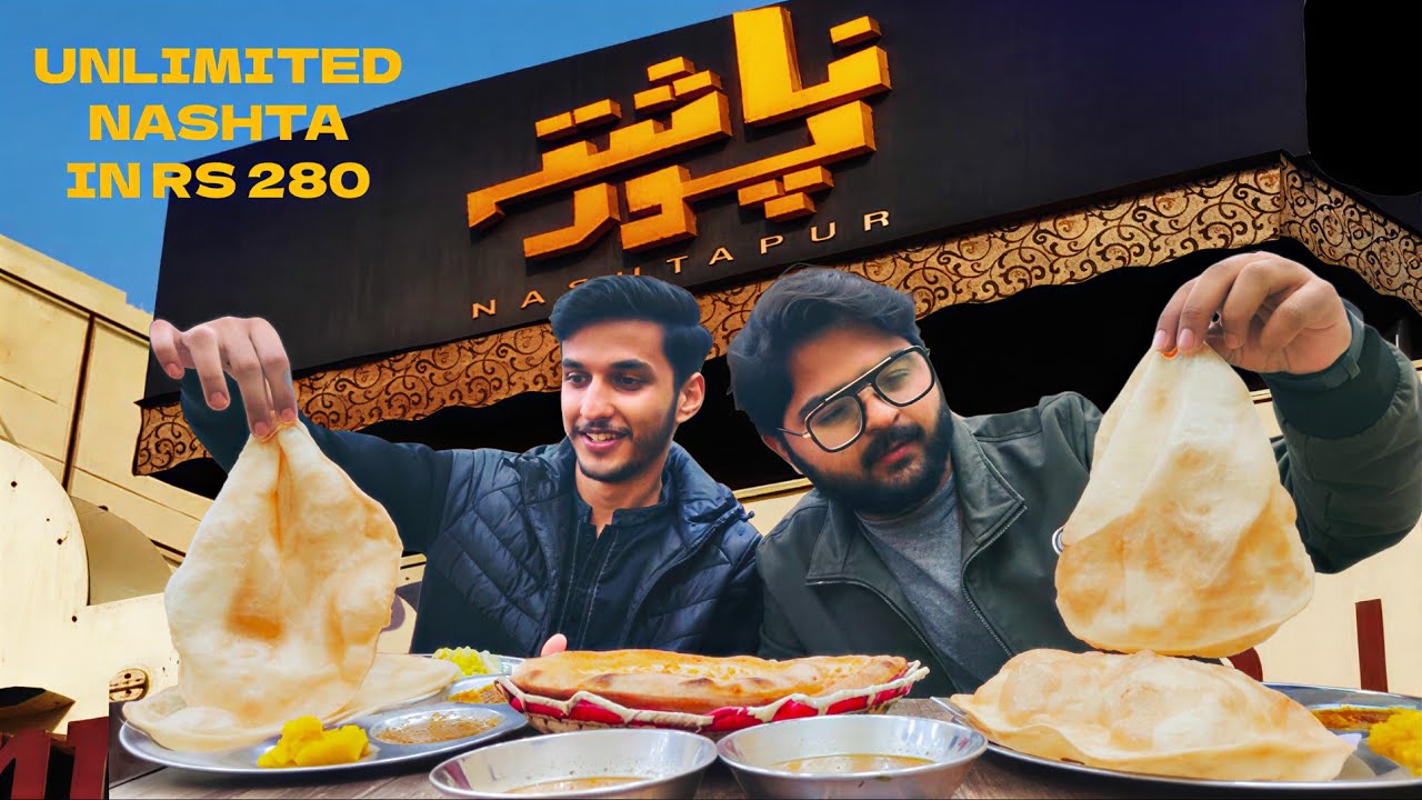 UNLIMITED Nashta in just Rs. 280 ft. Nashtapur | Best Molten Lava ft. Cold Street!🍰 | The Vibe Gang