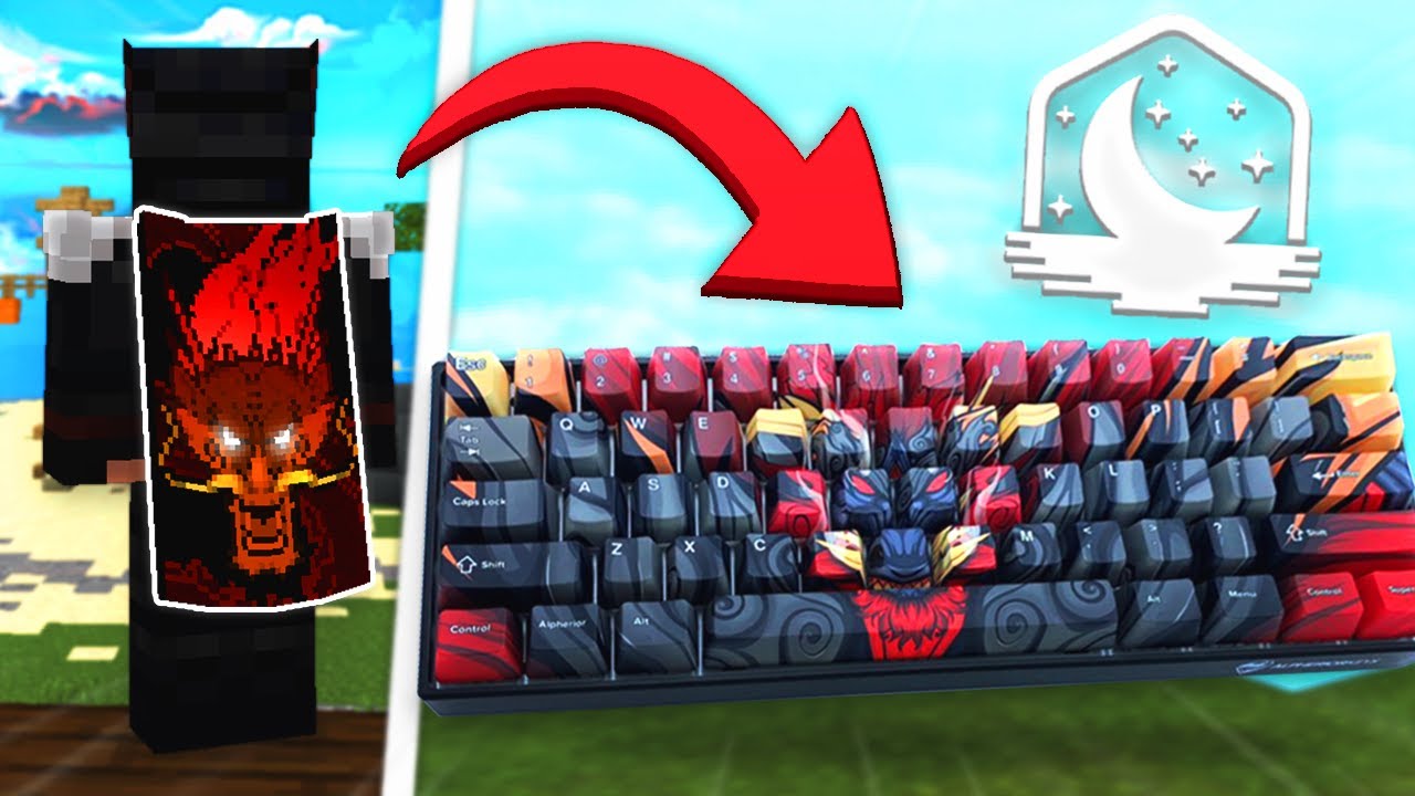I turned my lunar cloak into a keyboard