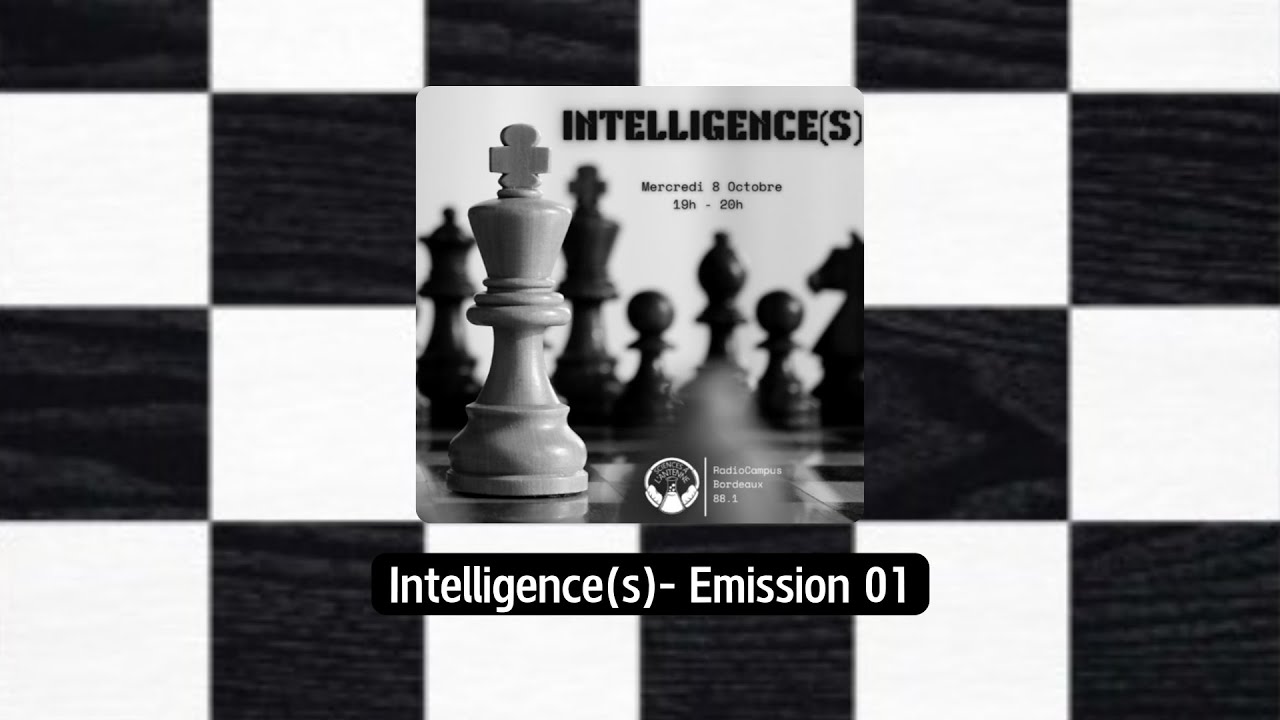 Sciences à l'Antenne - Intelligence(s) (édition 2025-2026, émission 1)