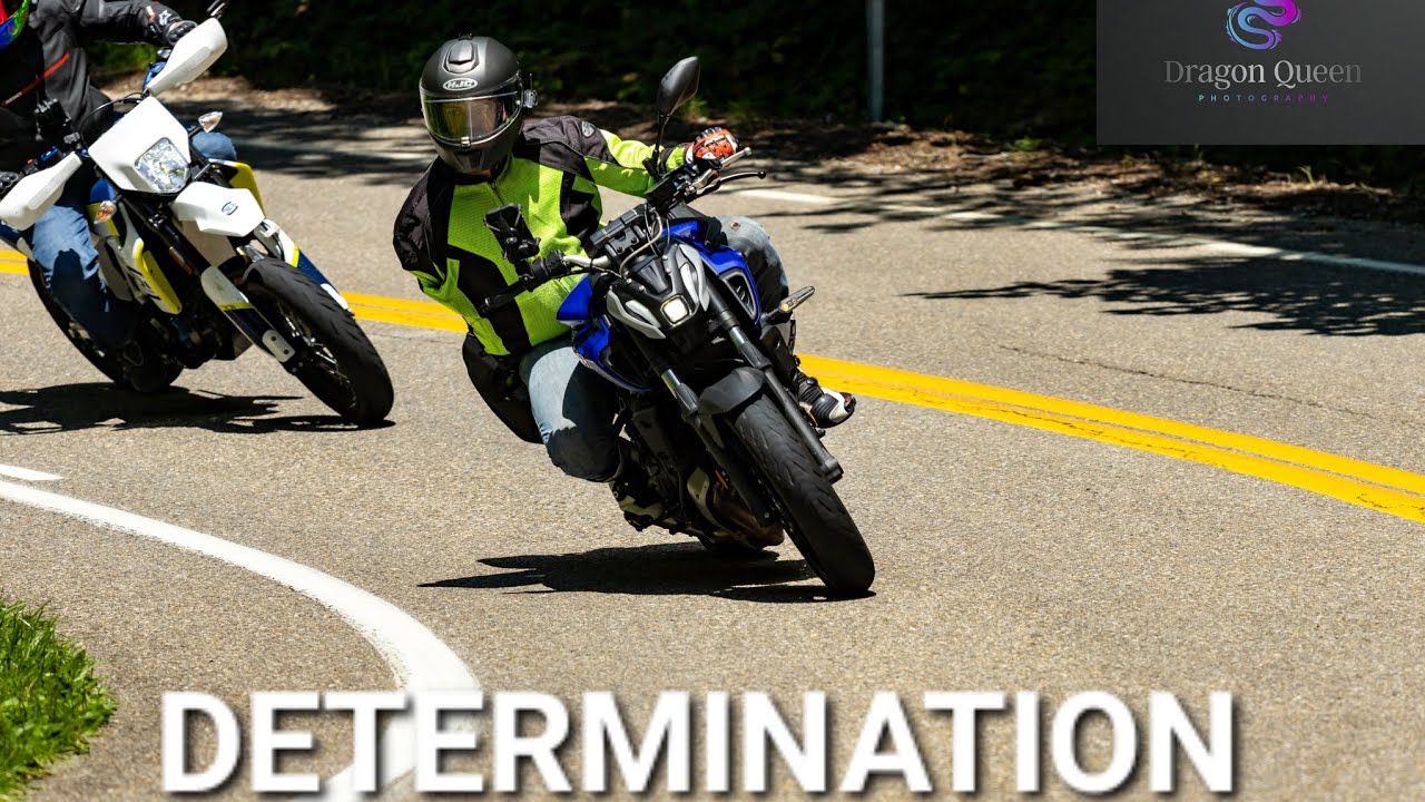 One Arm motorcycle Rider Slays the Dragon!