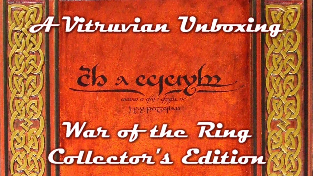 Vitruvian Unboxing : War of the Ring - Collector's Edition