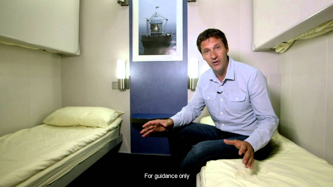 Inside large 2/4 berth cabin | Brittany Ferries