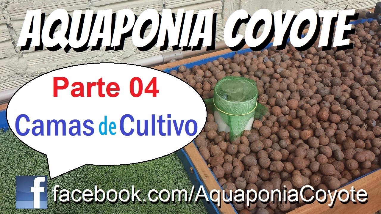 Aquaponia Fácil - Parte 04 - Cama de Cultivo - Aquaponics System Growbed DIY - 07/05/2017