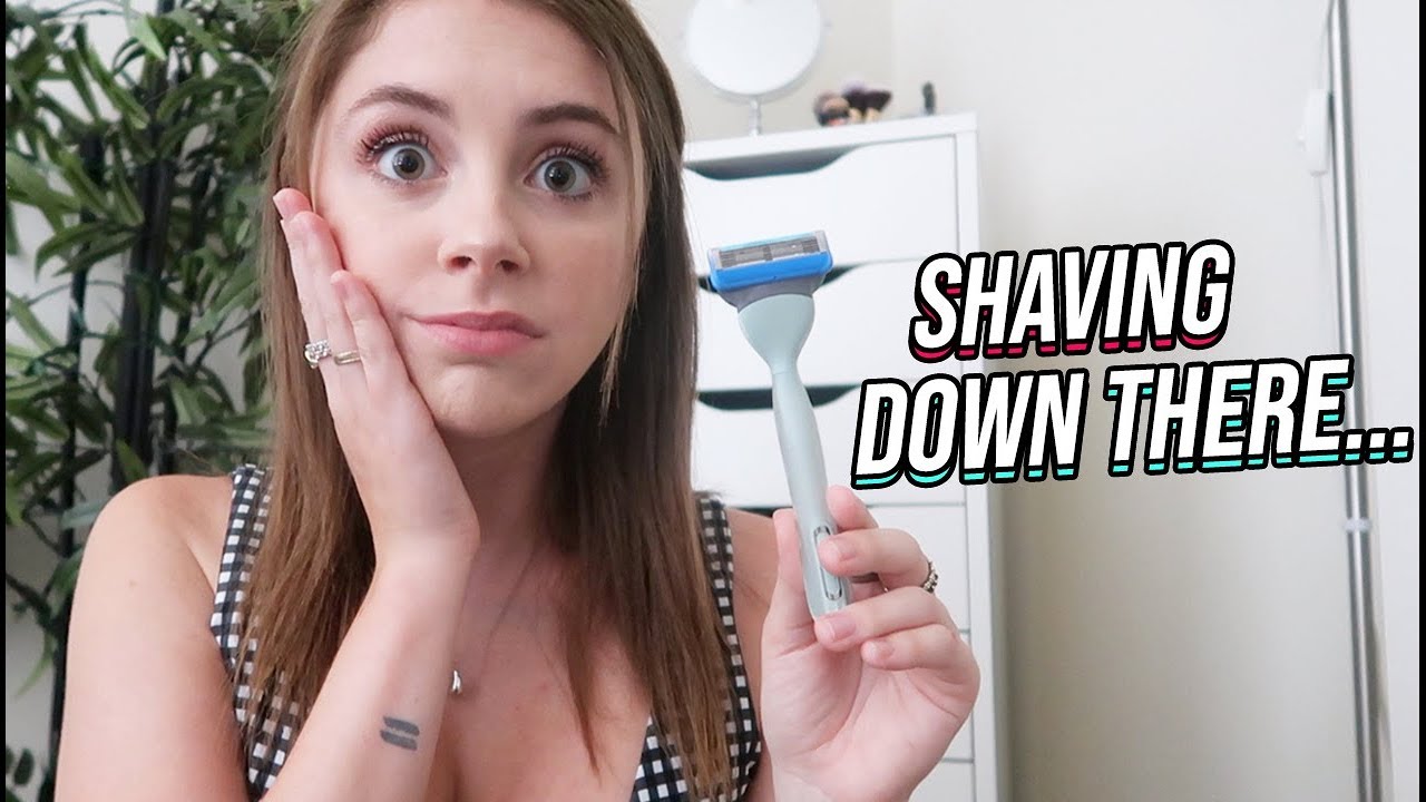 HOW TO SHAVE YOUR BIKINI LINE!! Avoid razor bumps, ingrown hairs, and cuts!