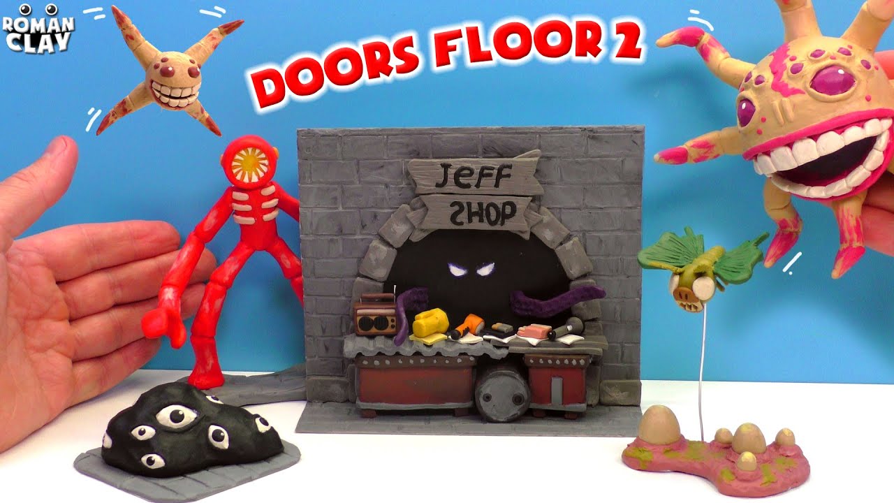 All Monsters Roblox DOORS Floor 2: The Mines with Clay