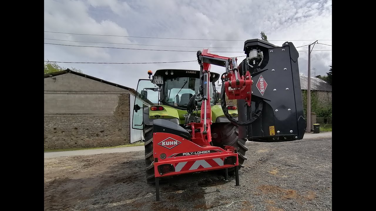 J'ai reçu ma nouvelle épareuse Kuhn !!! ( C'est une EP 5050 Sp une jolie bête 😍👌 )