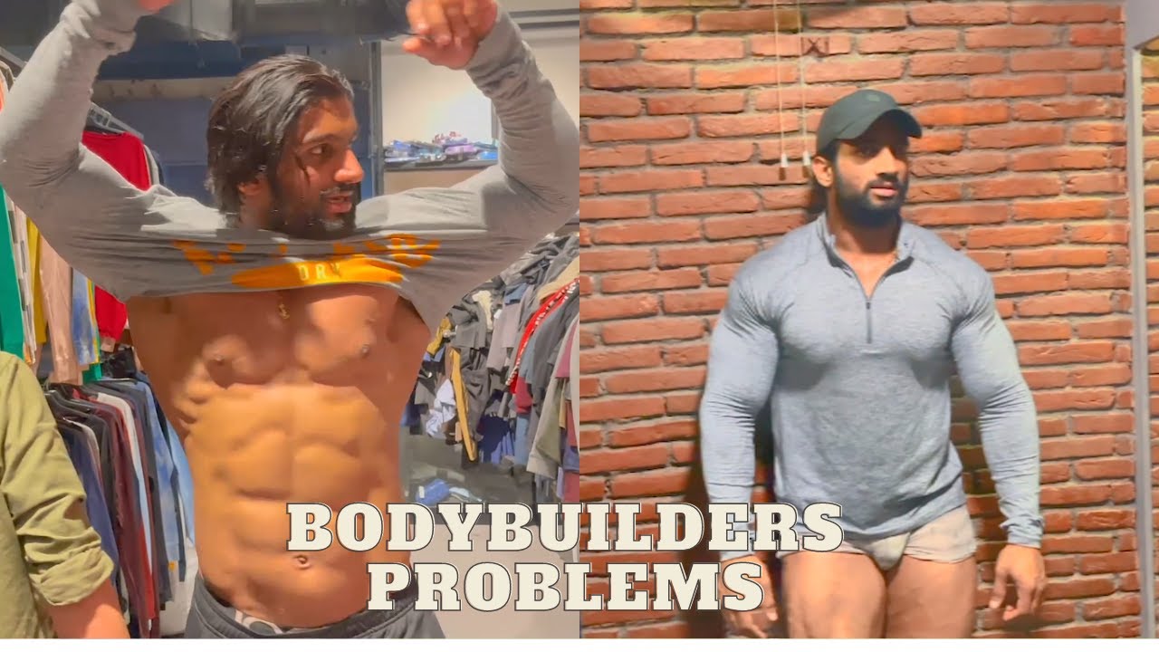 WHEN BODYBUILDERS GO FOR SHOPPING | Bodybuilding Problems | Nitin Chandila