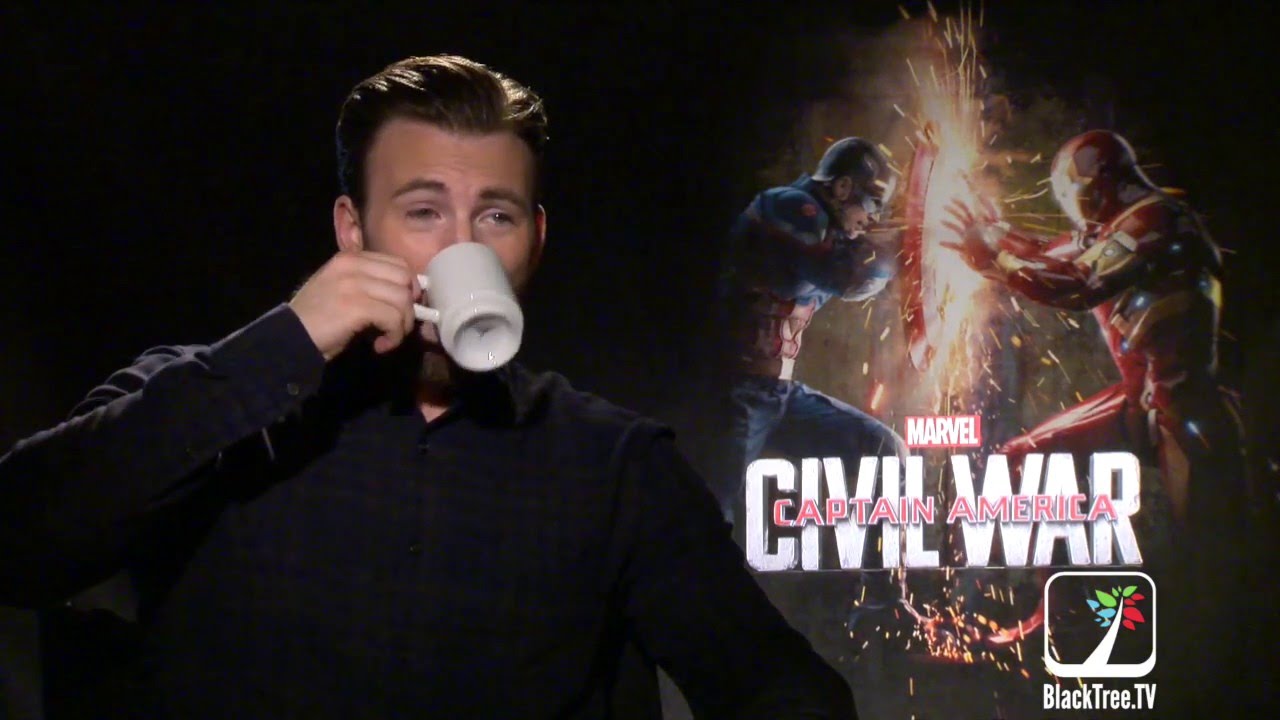 Chris Evans discusses being on top of the comic book universe Captain America Civil War