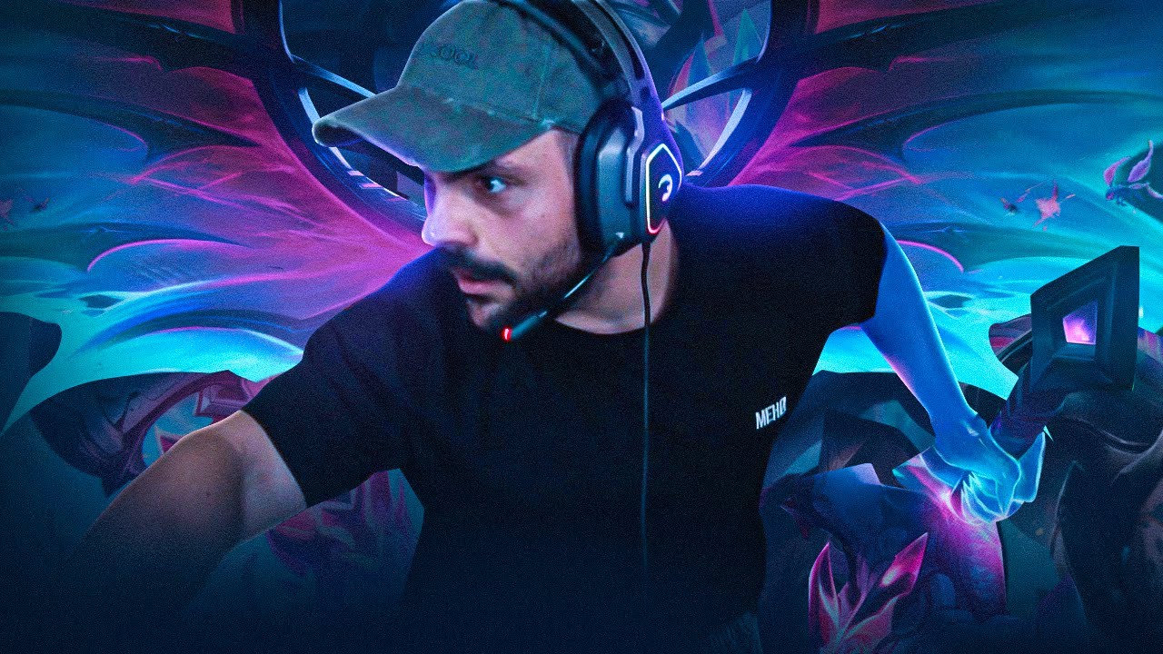 Aatrox yeni çıkan Primordi'lı Panky skiniyle ilk defa oynuyor