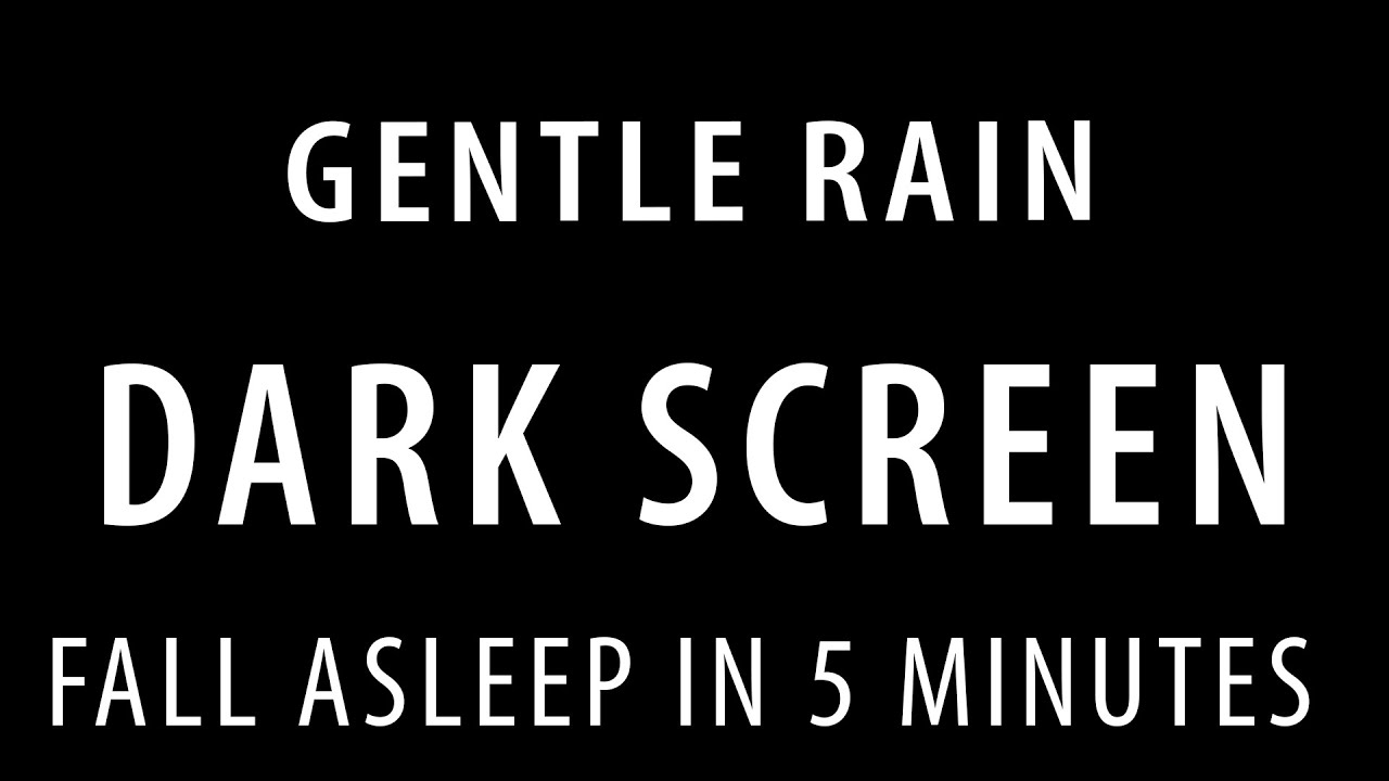 10 Hours BLACK SCREEN - Help You Fall Asleep Within 3 Minutes REAL heavy rain with thunderstorm