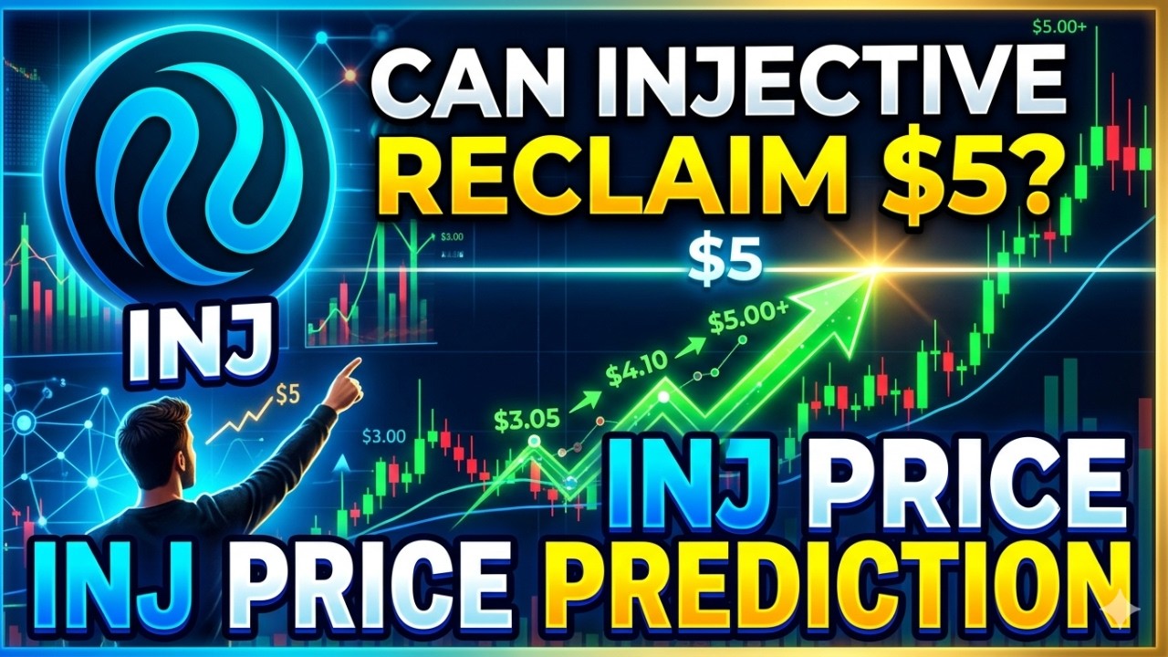 INJ Price Prediction: Can Injective Reclaim $5 and Rally Higher?