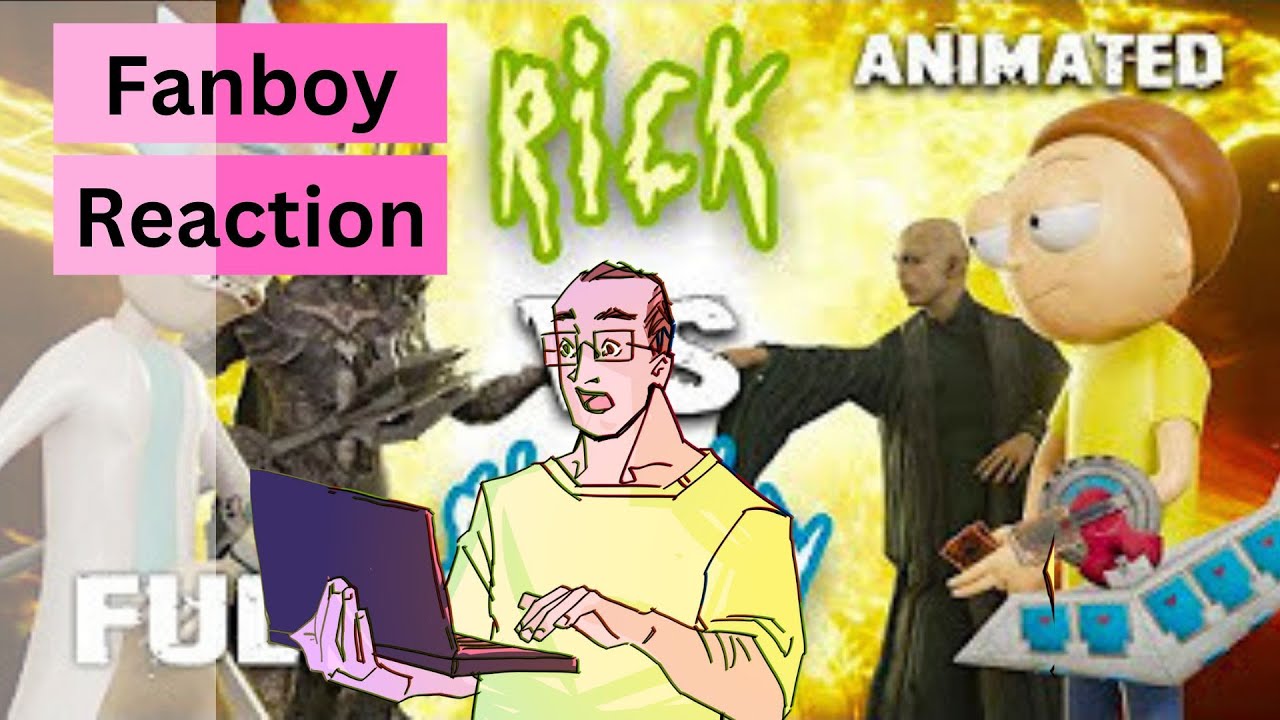 Fanboy Reacts: 'Rick Duels Morty - Harry Potter VS Lord of the Rings' @fabersoul