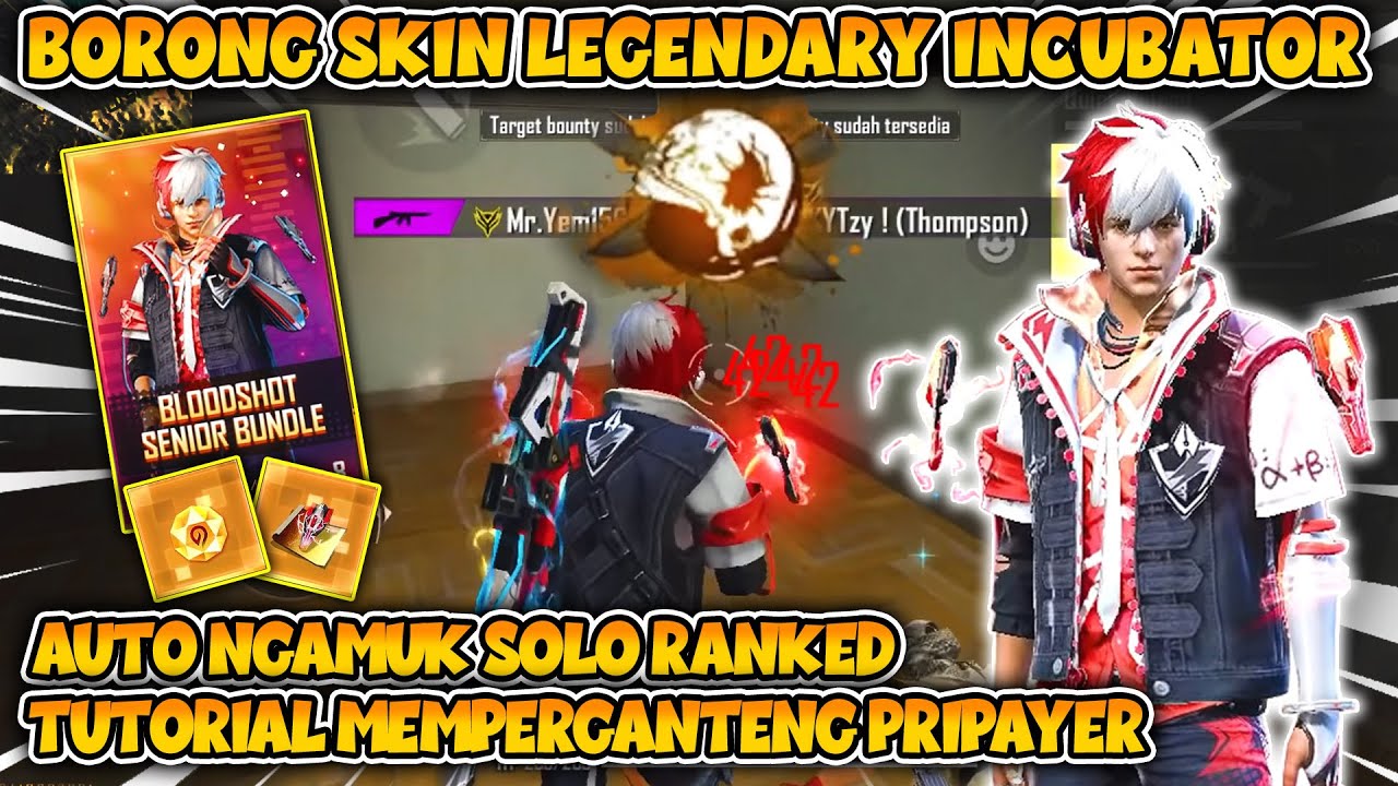 BORONG SEMUA SKIN INCUBATOR TERBARU LEGENDARY 2JT?? AUTO NGAMUK TUTORIAL BAJU MEMPERGANTENG PRIPAYER