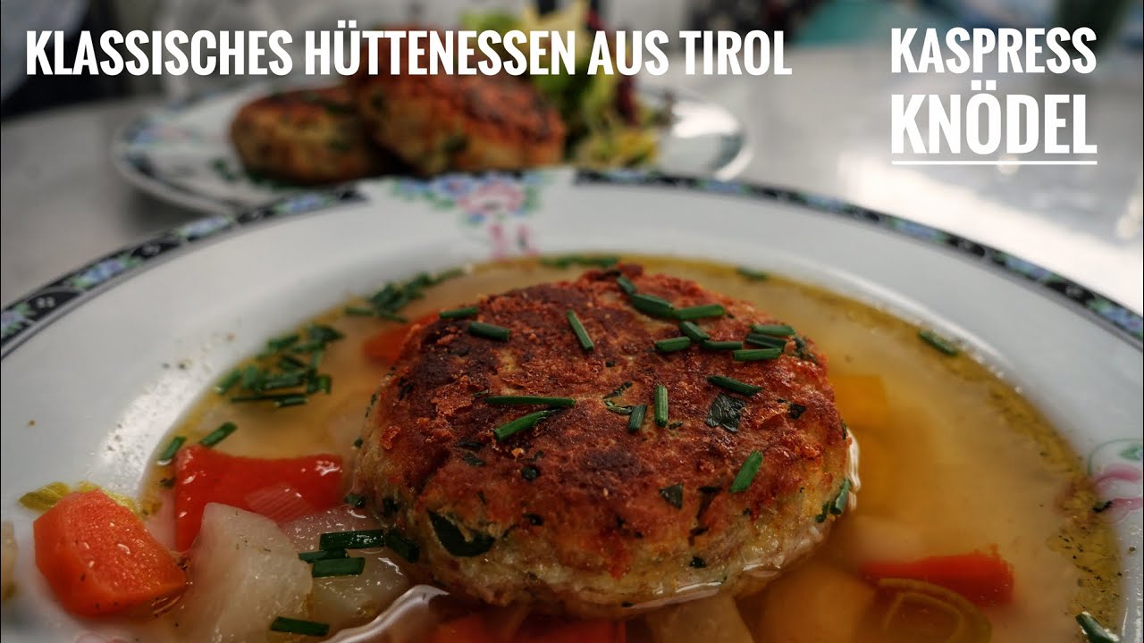#625: Kaspressknödel - klassisches Alm- und Hüttenessen. Tiroler Spezialität, die saugut schmeckt!