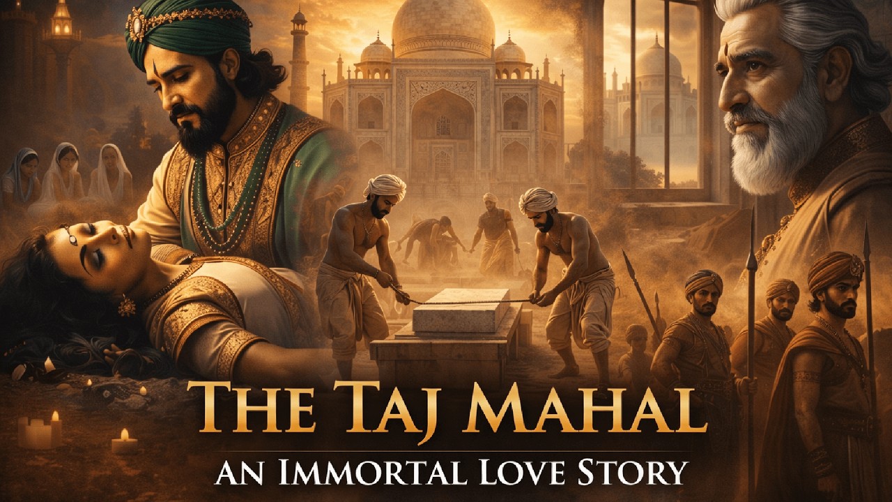 The Taj Mahal | A True Story from History | Animated Short Documentary
