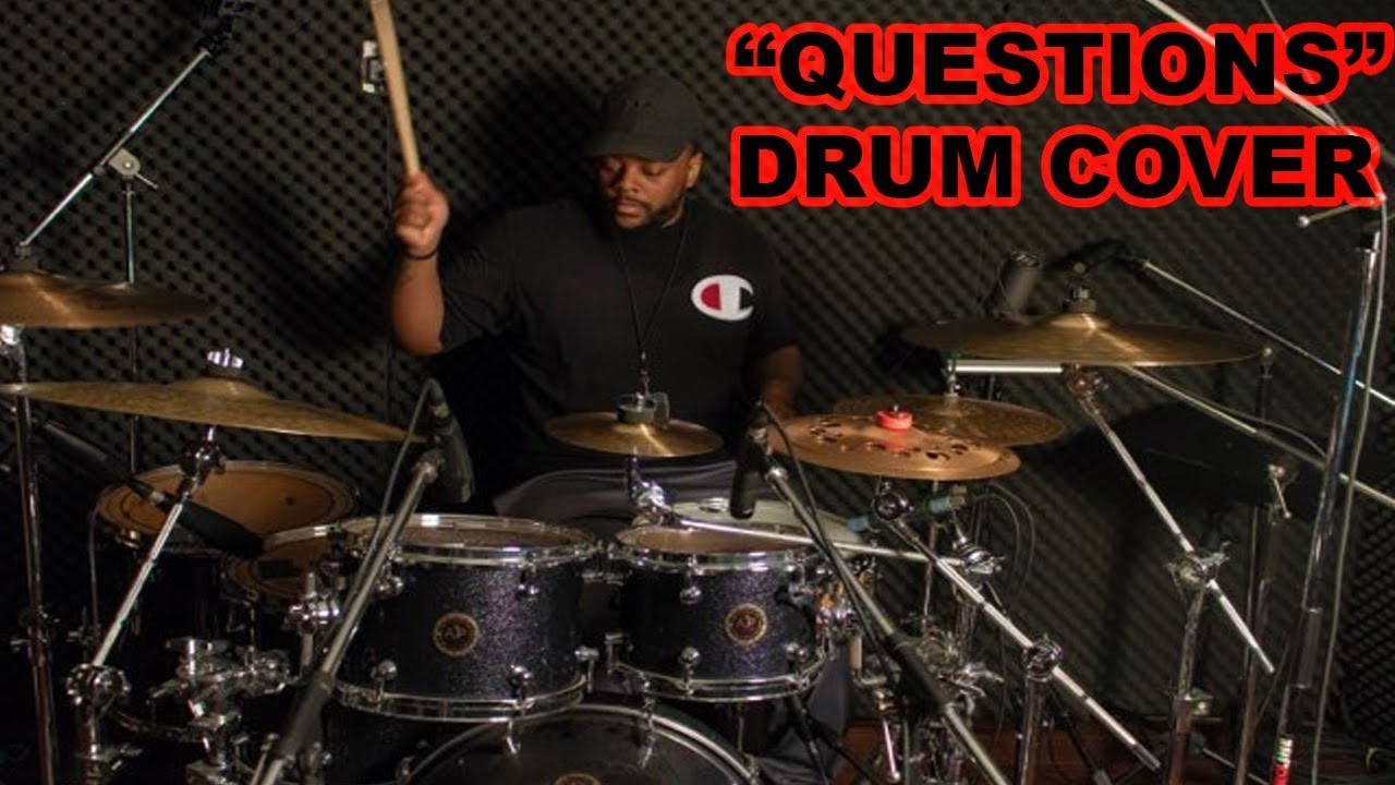 CHRIS BROWN -QUESTIONS DRUM COVER | MARCUS THOMAS