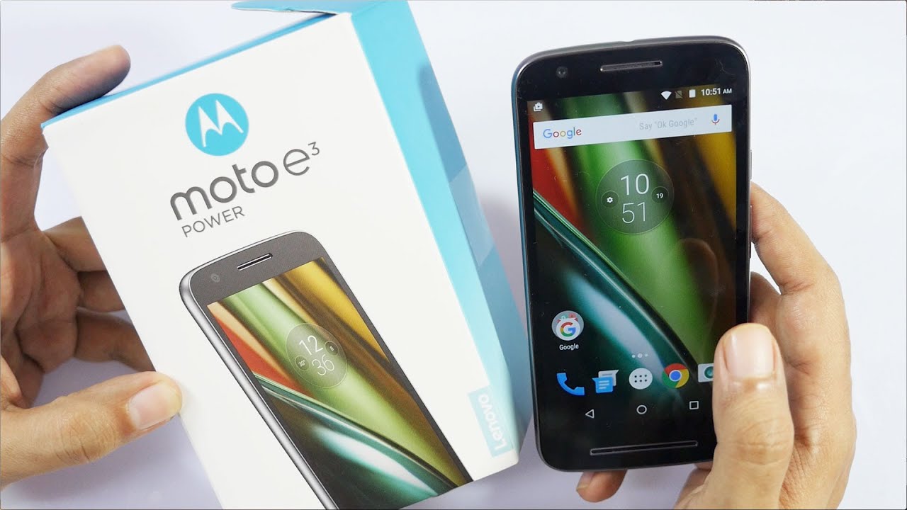 Moto E3 Power Budget Android Phone Unboxing & Oveview