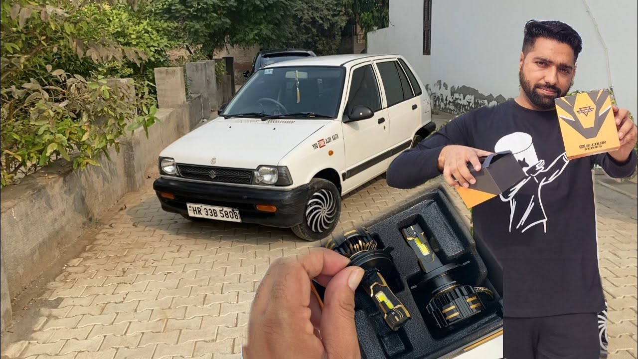 तहलका Headlights 💪🏻 modified of My #maruti800 | ajay kaith maruti 800