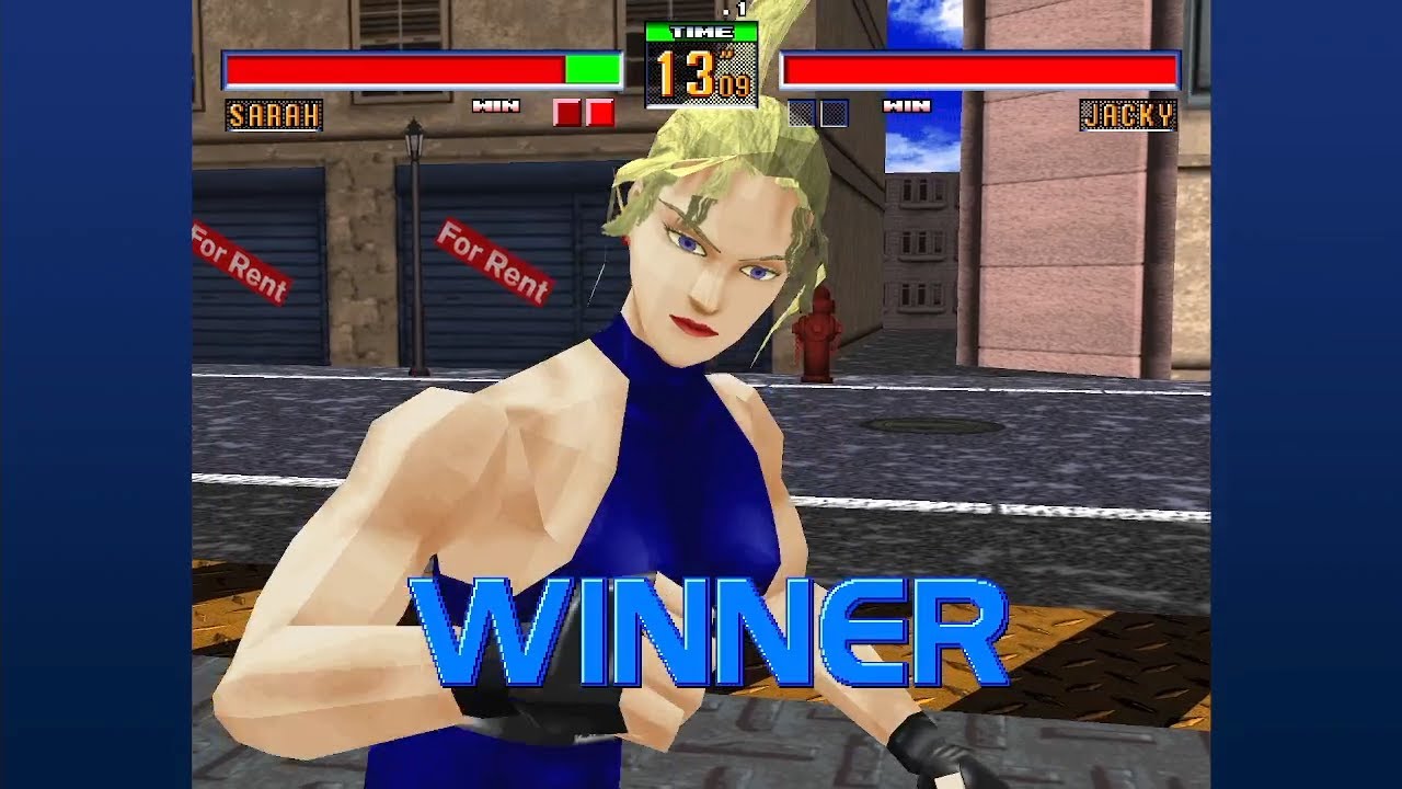 バーチャファイター2 Virtua Fighter 2 - サラ_20260122 #VF2 #サラ #Sarah #PS3 #レトロゲーム #retrogames