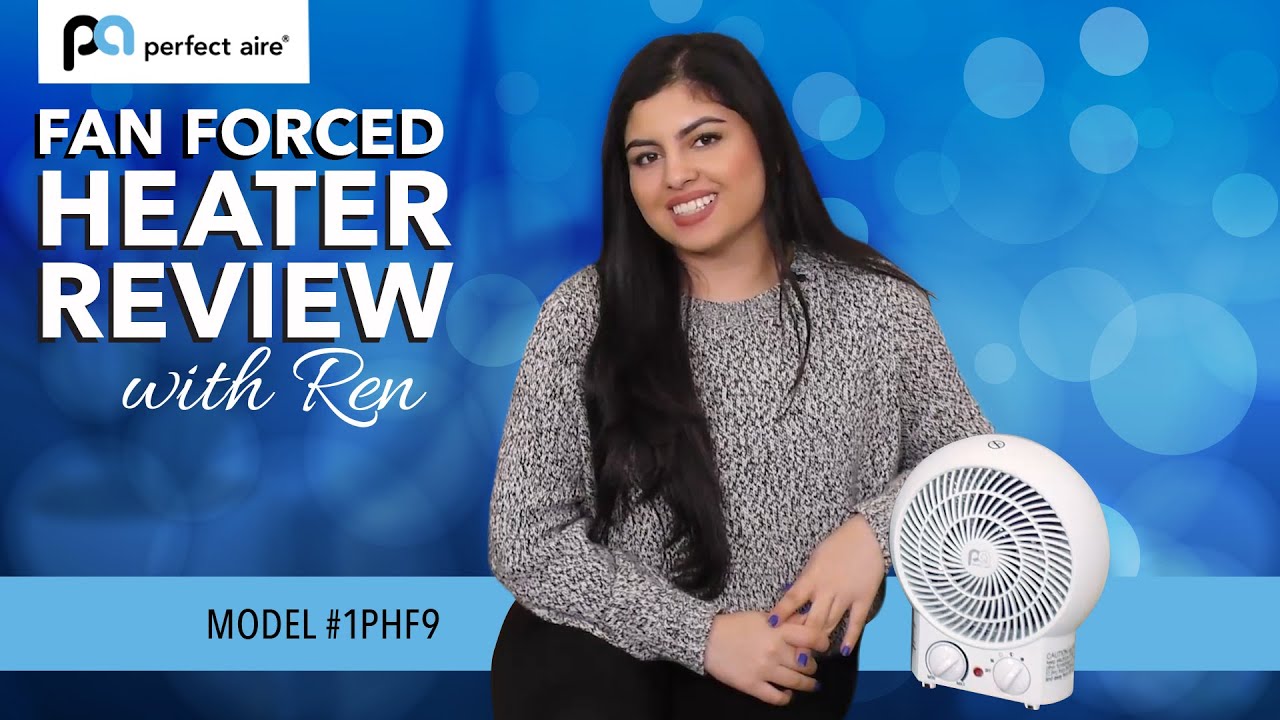 Space Heaters with Ren! | Perfect Aire Fan Heater
