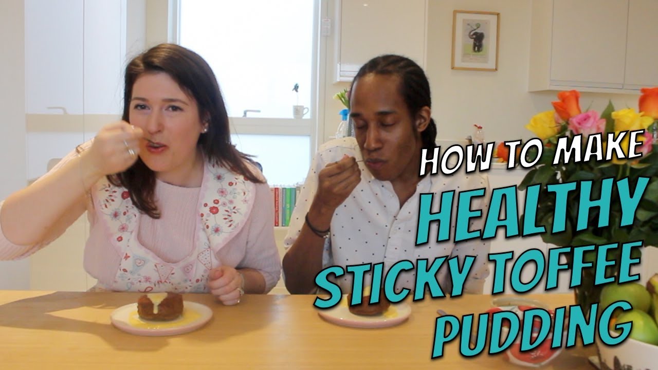 How to Make Healthy Sticky Toffee Pudding | #BookBreak feat. Bradley Bakes
