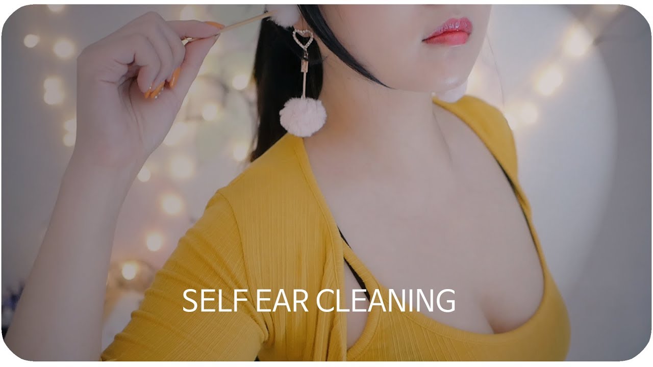 ASMR The Ultimate Self ear cleaning 👂 asmr /No talking/鼓膜