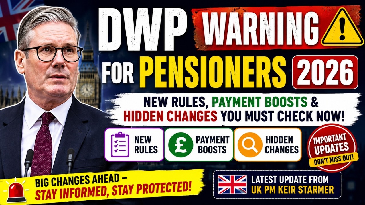 🚨 Оповещение DWP о пенсиях на 2026 год: новые правила и изменения в выплатах, о которых должен зн...