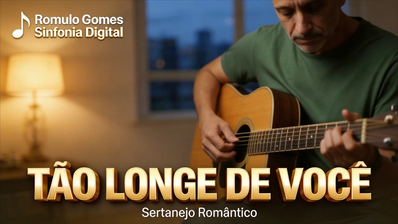 Rômulo Gomes | Sinfonia Digital - Tão Longe de Você - (Clipe Oficial IA)