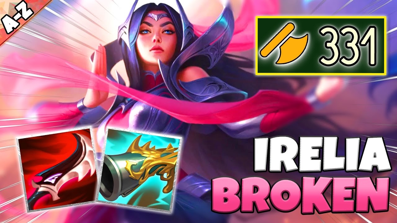 IRELIA LETHALITY TROPPO BROKEN FT. @deidxra5928 - League of Legends ITA #3401
