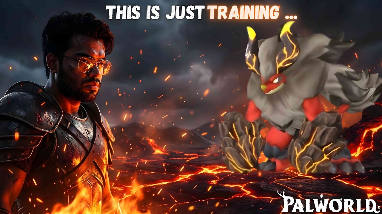 Training for My First LEGENDARY… So I Challenged a Fire Beast in PALWORLD