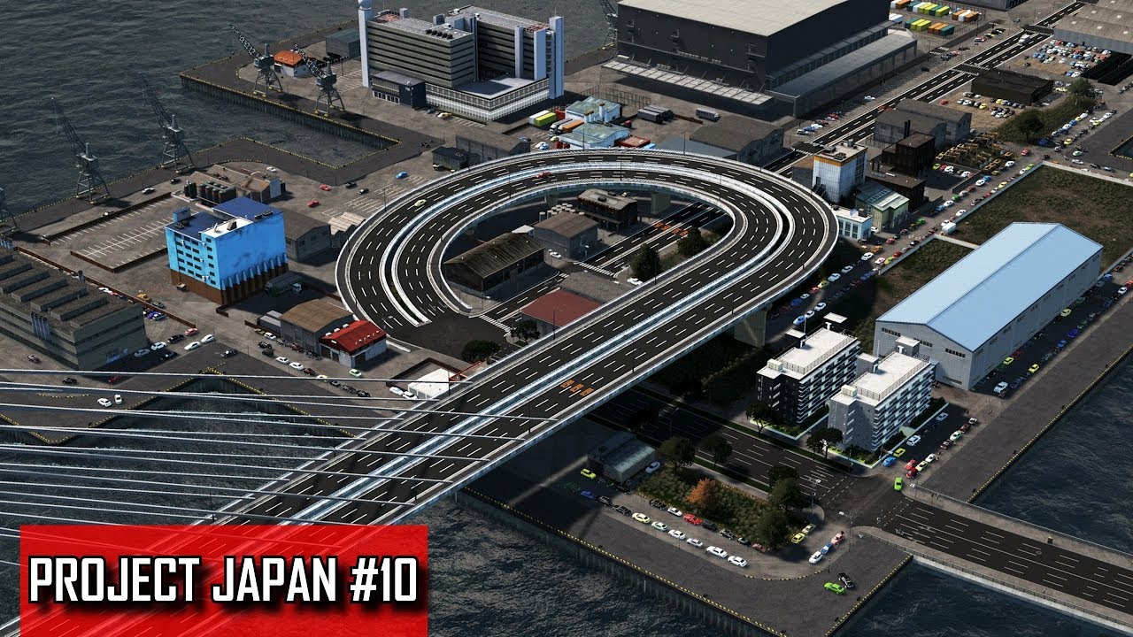 Insanely Expensive Bridge & Industrial legacy! - Cities: Skylines - PROJECT JAPAN #10