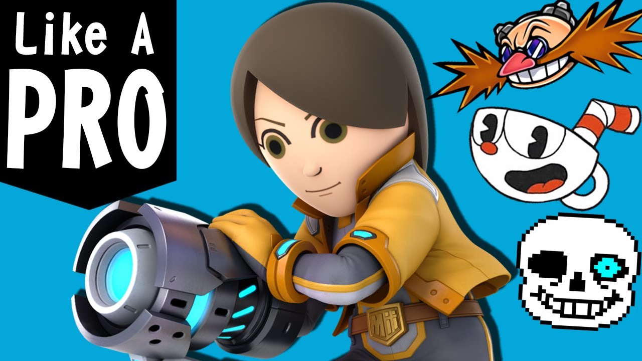 Like A PRO with Mii GUNNER│Super Smash Bros Ultimate Montage