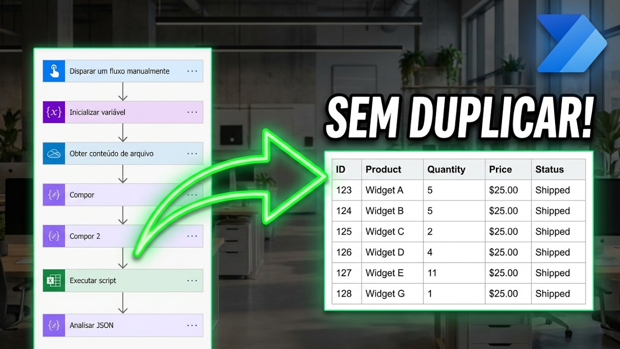 [ POWER AUTOMATE: AVANÇADO ] Gerando Lista Distinta e Filtrando Dados Matriz + Envio por E-mail ✉️