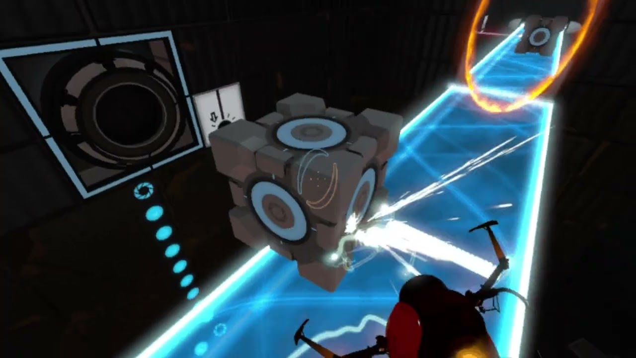 strange portal 2 bug [REUPLOAD]