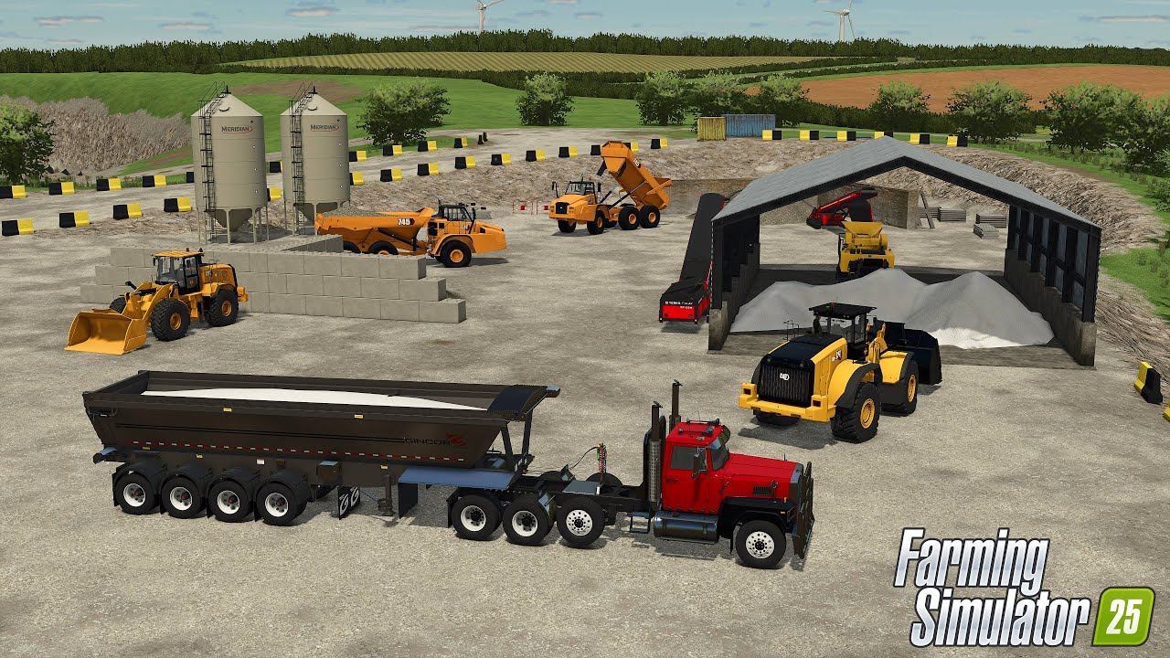 FS25 Console Miners 6 🚧 Chipping Norton Map 👷‍♂️ Stone Pit