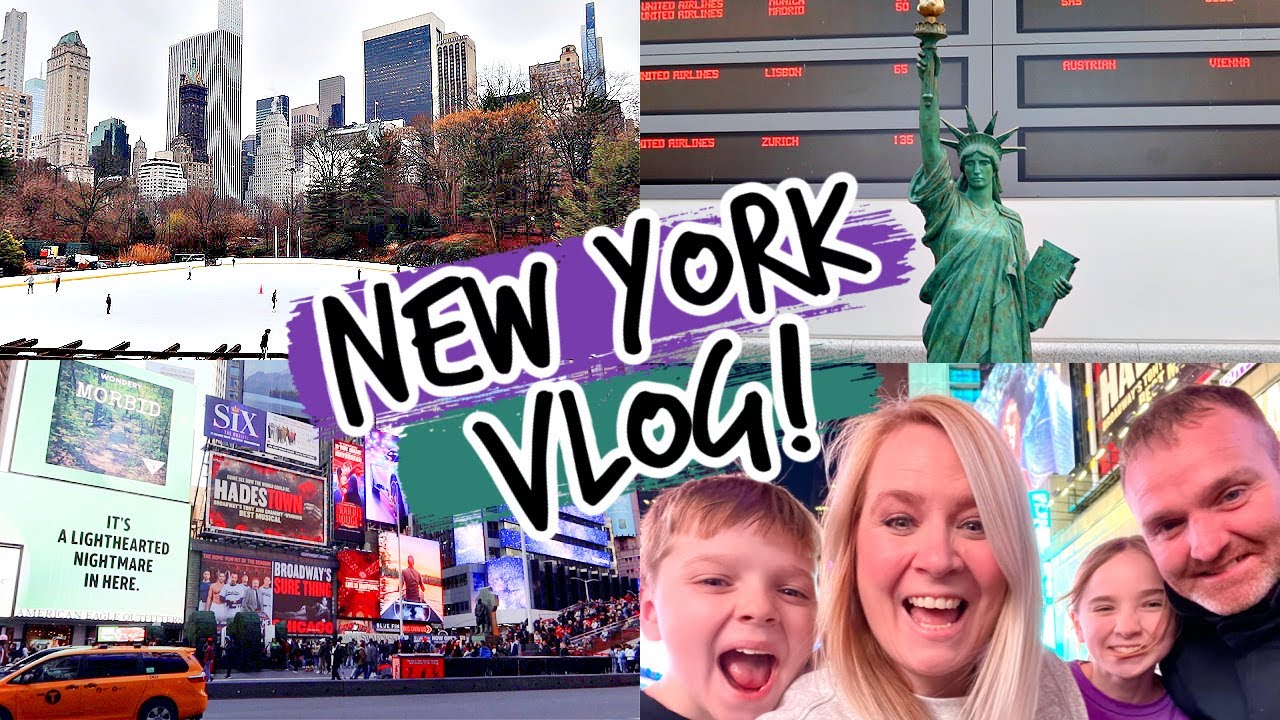 THE NEW YORK VLOG ЧАСТЬ 1 День путешествий, закусочная Ellen's Diner, Центральный парк, Таймс-скв...