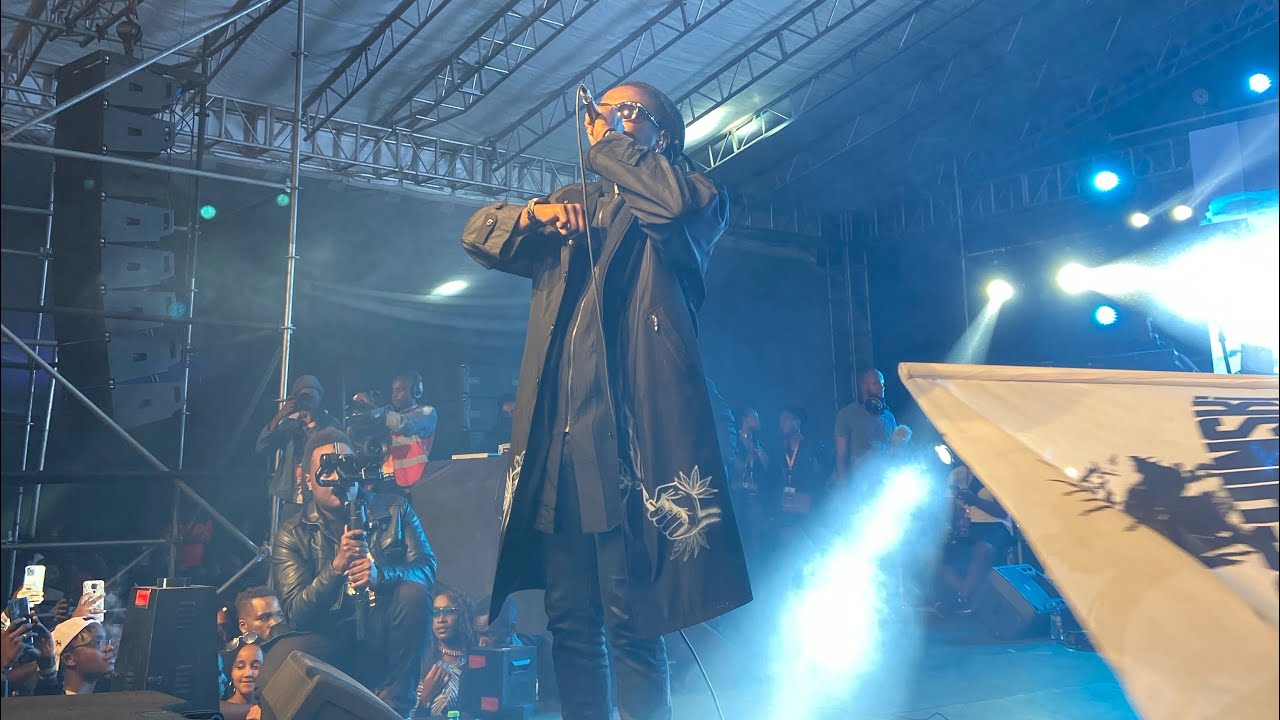 NYASHINSKI Heroic Entrance and Performance at Destination Africa Festival  | Adekunle Gold