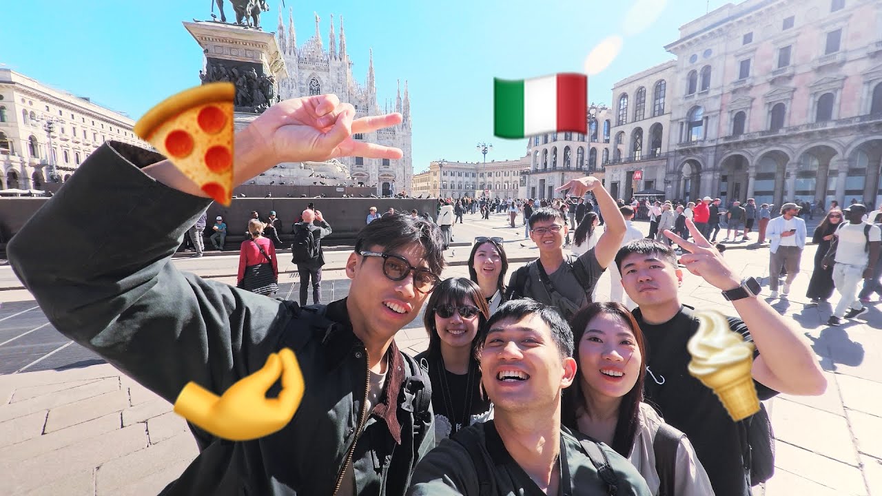 🇮🇹義大利遊 Vlog 1 十年之約閒遊 米蘭大教堂 和平之門
