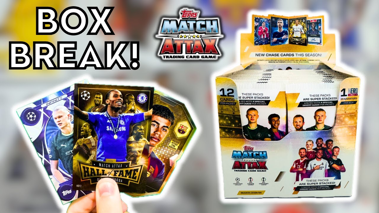 ЭПИЧЕСКИЙ НАБОР ГЕРОЕВ! | ОТКРЫТИЕ ПОЛНОГО КОЛЛЕКЦИОННОГО КОЛЛЕКТА TOPPS MATCH ATTAX 2025/26! | Р...