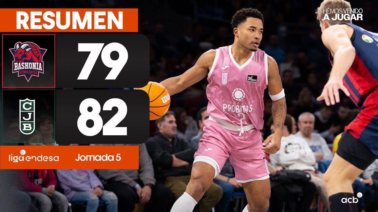 Baskonia - Joventut Badalona (79-82) RESUMEN | Liga Endesa 2024-25