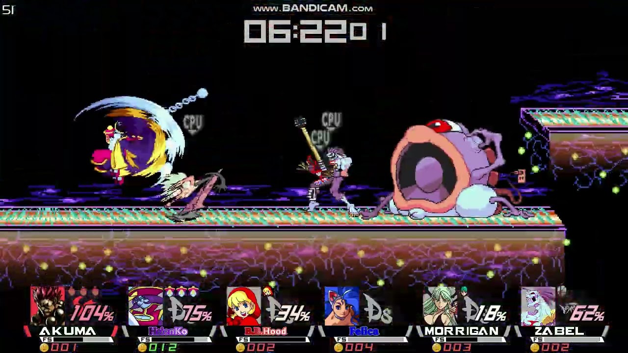 Akuma Survives Darkstalkes