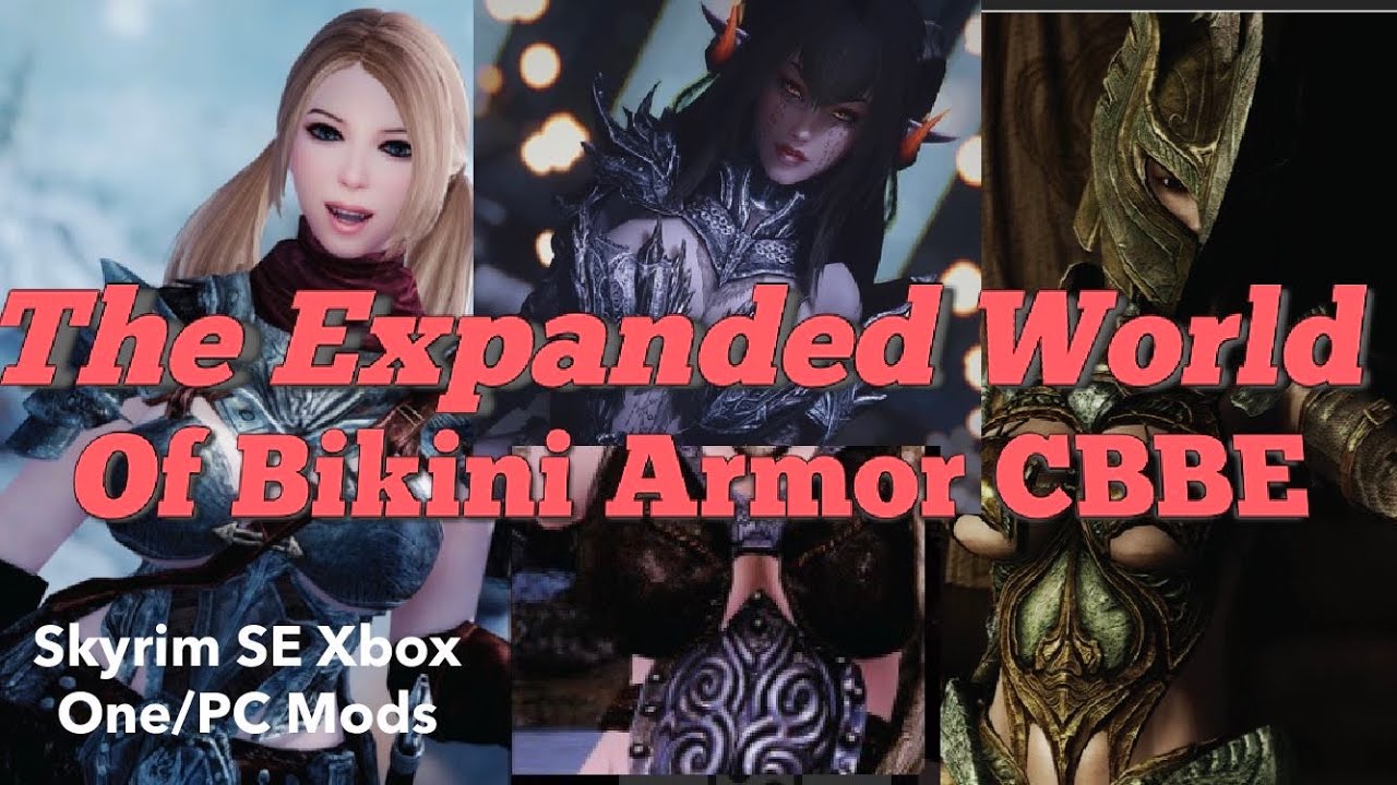 The Expanded World Of Bikini Armor CBBE - By PUMPKIN Skyrim SE Xbox One/PC Mods