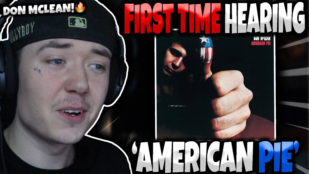 HIP HOP FAN'S FIRST TIME HEARING 'Don McLean - American Pie' | GENUINE REACTION