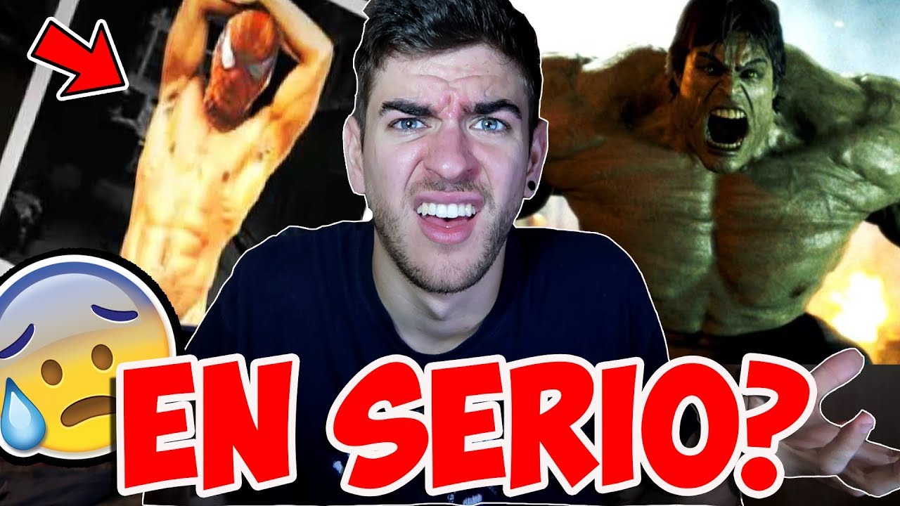 ESPAÑOL REACCIONA al BANANERO!! 😨😫 EL IMPOTENTE HULK y EL HOMBRE que ARAÑA🔥