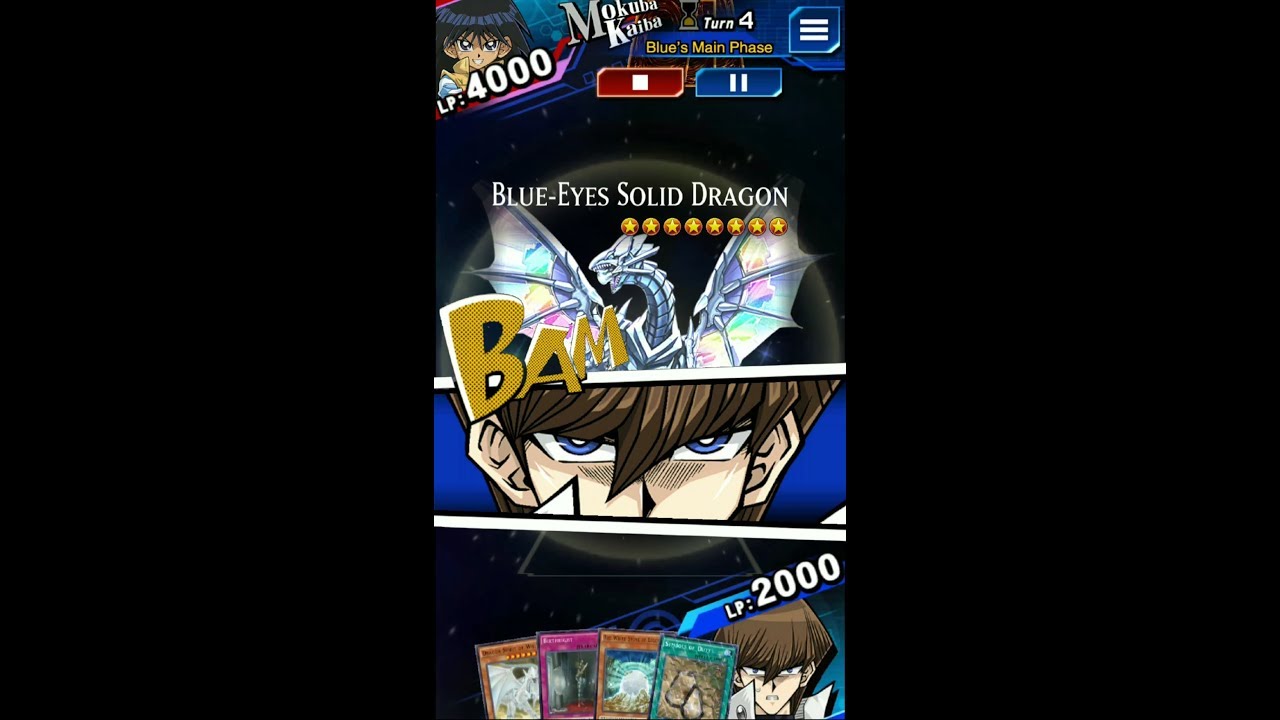 Yugioh Duel Links - Does Blue-Eyes Solid Dragon have a LINE with Kaiba?
