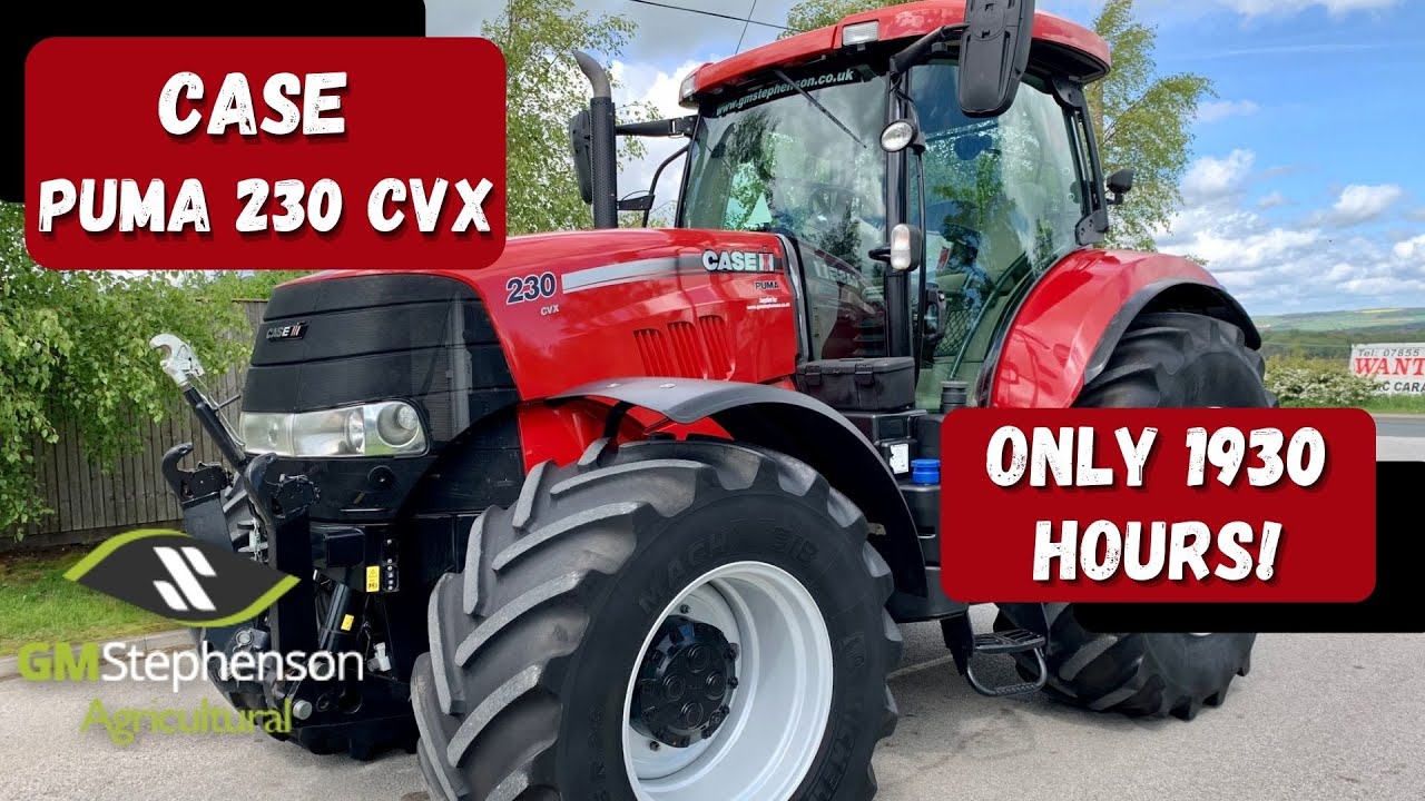 Case Puma 230 CVX tractor **FOR SALE**