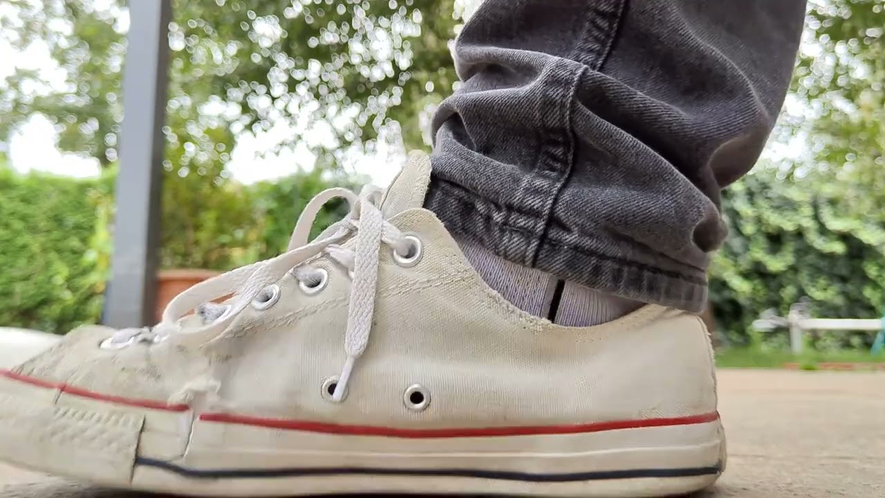 For Sale: Trashed Converse Allstar Chucks low size US 10